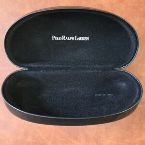 Polo Ralph Lauren sunglasses case, made in Italy